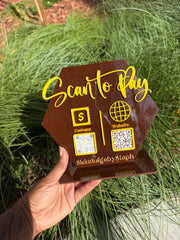 Scan To Pay Sign